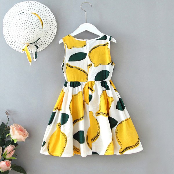 EW foreign trade children's clothing girl's vest dress with hat summer dress 2020 new foreign style vest skirt Q147