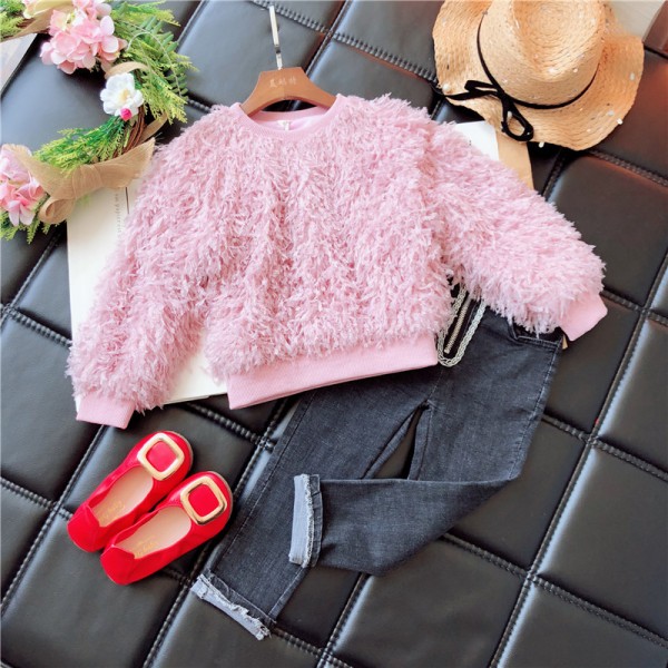 Cross border children's skirt for foreign trade children's wear fall / winter 2020 Bohemian girls' down jacket