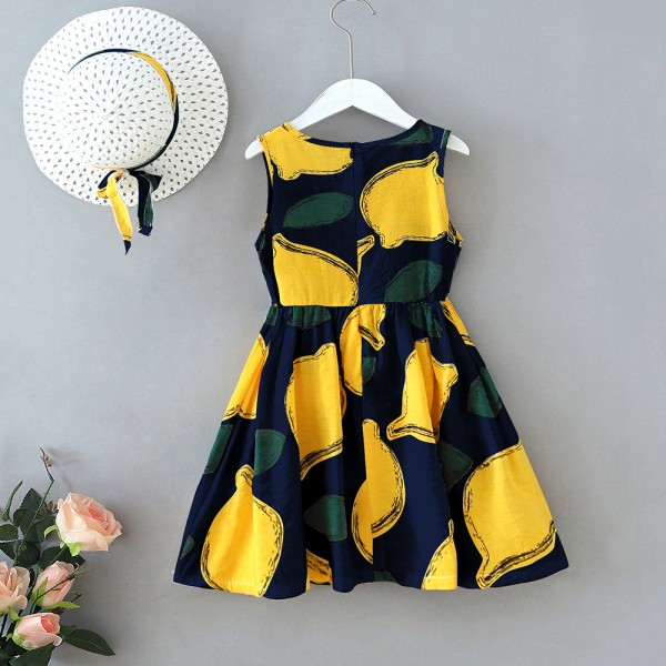 EW foreign trade children's clothing girl's vest dress with hat summer dress 2020 new foreign style vest skirt Q147