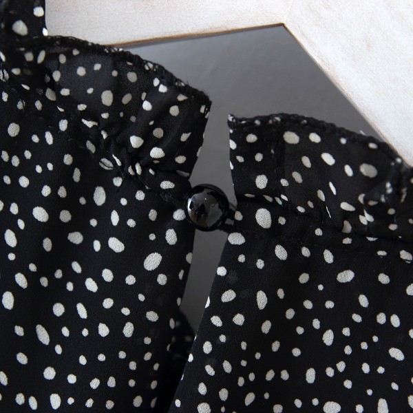 EW foreign trade children's wear 2020 girl's dress children's skirt wave point Chiffon girl cake skirt q128