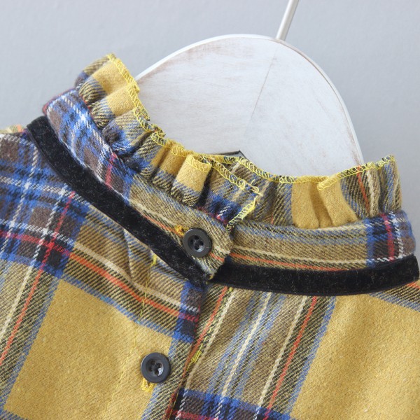 EW foreign trade children's wear 2020 new spring and autumn girls' long sleeve baby girl dress 1913-2