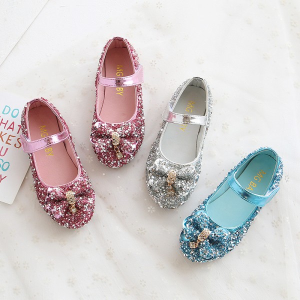 Girls' shoes 2020 new spring and summer fashion ch...