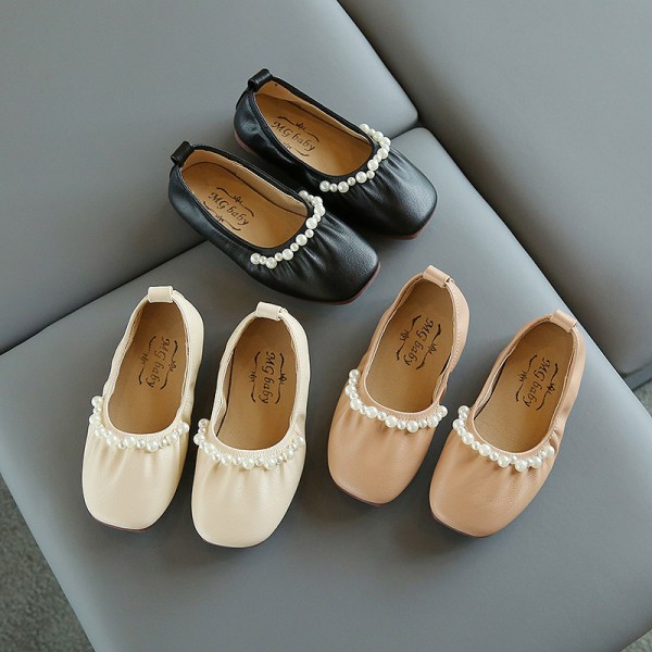 Girls' shoes 2021 spring and autumn new children's...