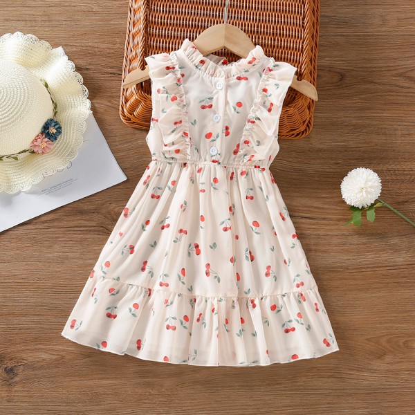 EW foreign trade children's Dress Girls' 2021 summ...