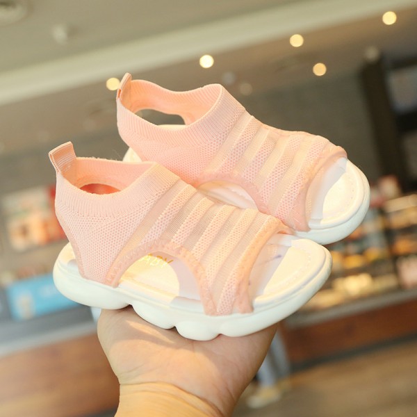 Girls' flying Sandals New Korean children's princess shoes in summer