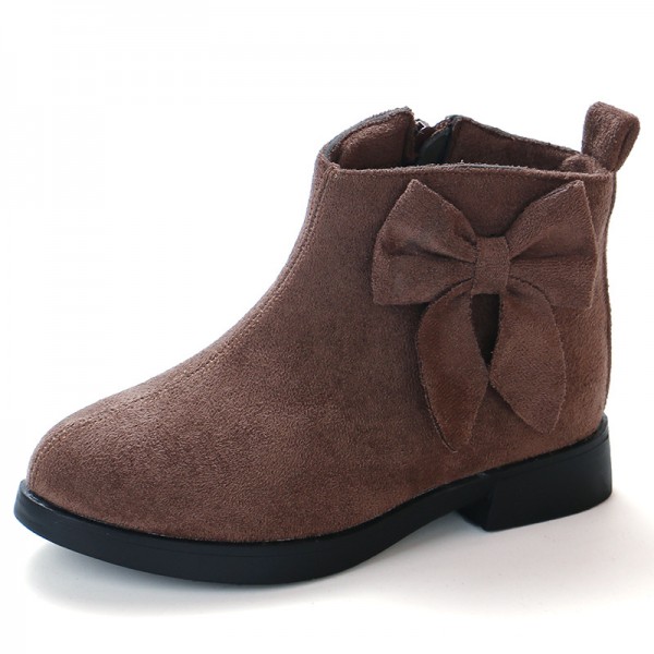 Foreign trade children's shoes autumn and winter 2019 new children's single boots Korean fashion girl's short boots