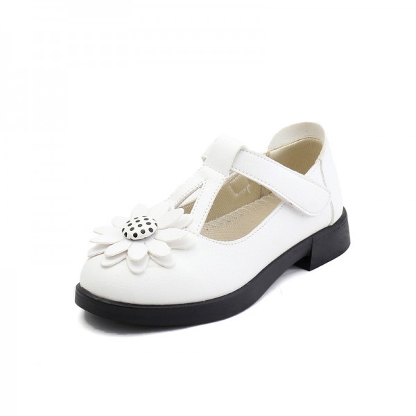 Foreign trade children's shoes princess shoes girl's single shoes spring and autumn 2020 new bean shoes children's shoes