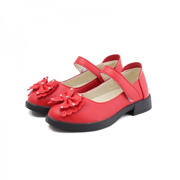 Girls' princess shoes spring and autumn 2020 new versatile Doudou shoes