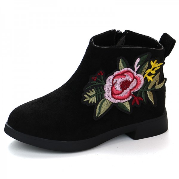 Foreign trade children's shoes autumn and winter 2019 new children's single boots Korean fashion girl's short boots