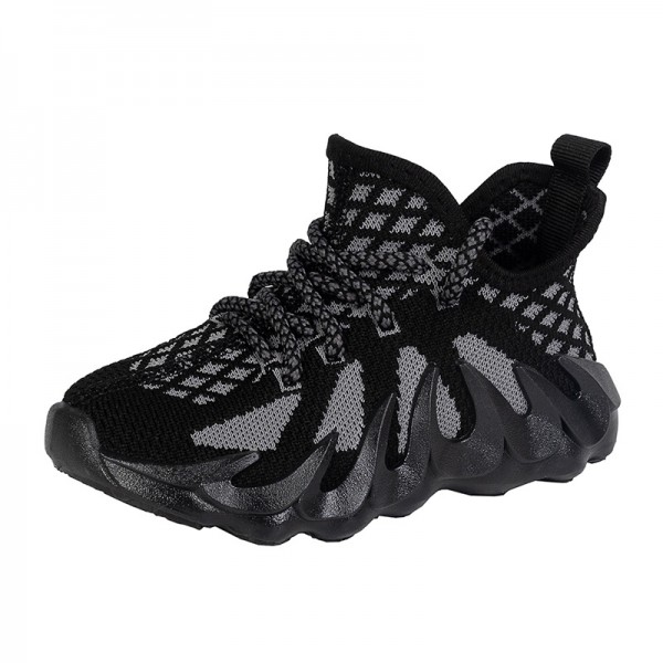 Girls' shoes spring 2021 single shoes children's mesh shoes breathable mesh sports shoes boys' coconut daddy shoes spring and Autumn
