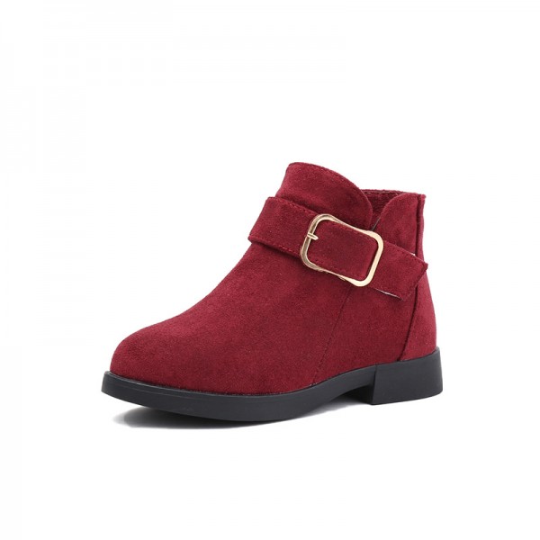 New children's short boots in winter of 2019