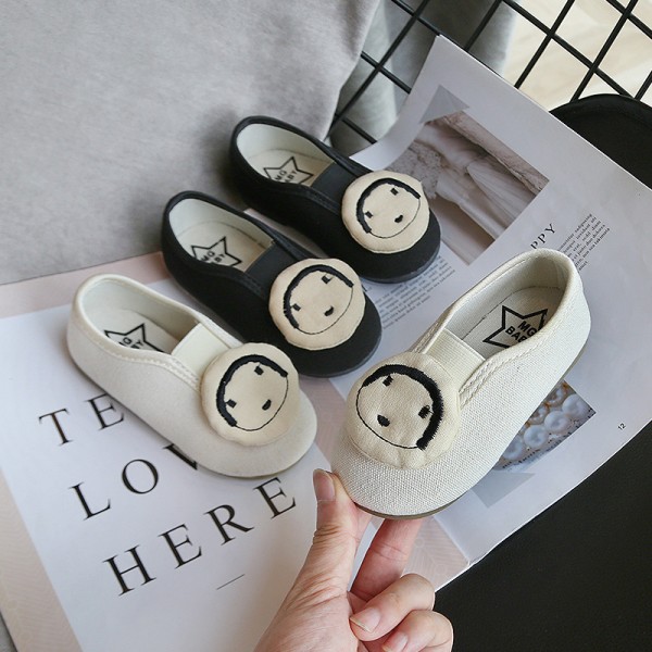 Girls' soft soled breathable casual shoes new Kore...