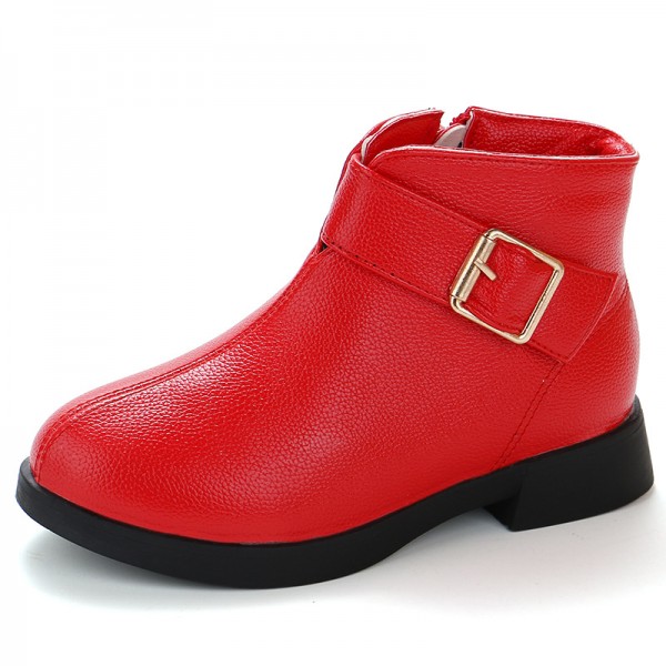Girls' short boots foreign trade children's shoes autumn and winter 2018 new children's single boots Korean fashion