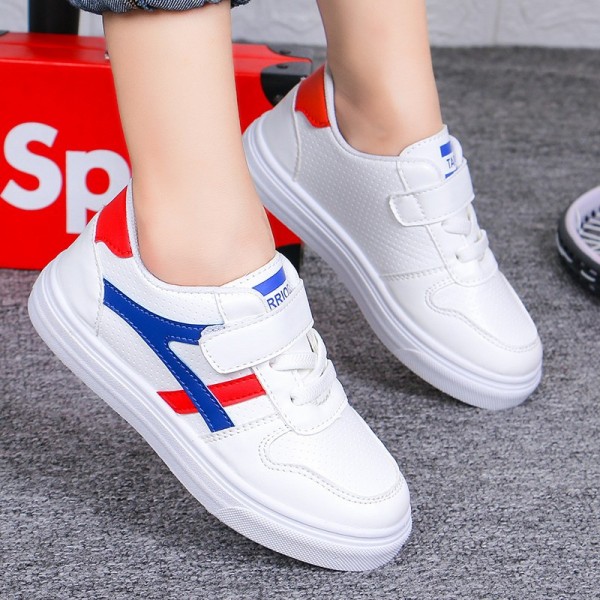 Foreign trade children's shoes fall 2019 new student shoes middle school children's leisure sports shoes children's small white shoes