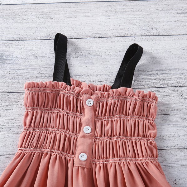 EW foreign trade children's summer wear 2021 new girls' suspender waist closing princess skirt q645