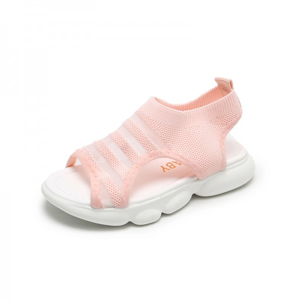 Girls' flying Sandals New Korean children's princess shoes in summer