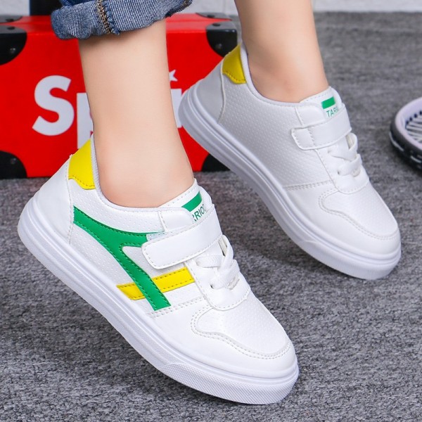 Foreign trade children's shoes fall 2019 new student shoes middle school children's leisure sports shoes children's small white shoes