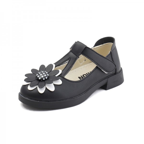 Foreign trade children's shoes princess shoes girl's single shoes spring and autumn 2020 new bean shoes children's shoes