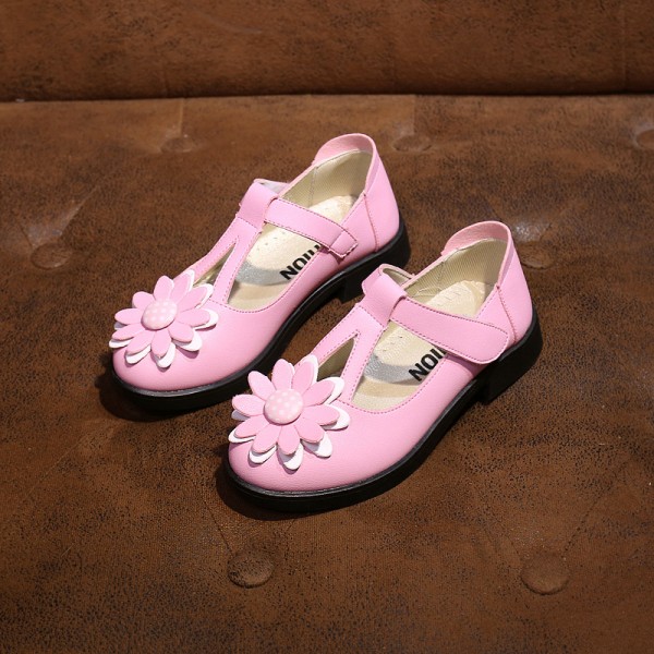 Foreign trade children's shoes princess shoes girl's single shoes spring and autumn 2020 new bean shoes children's shoes
