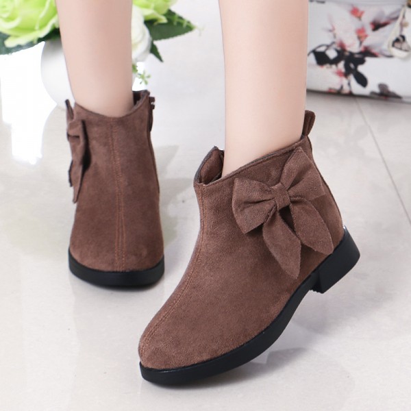 Foreign trade children's shoes autumn and winter 2019 new children's single boots Korean fashion girl's short boots
