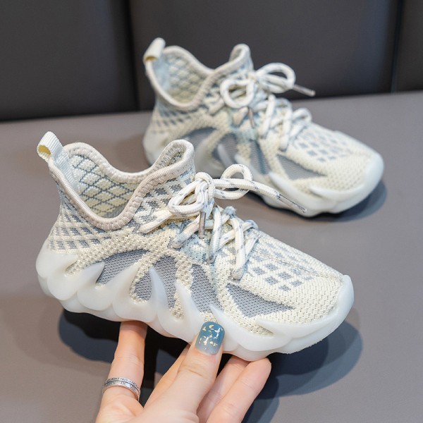 Girls' shoes spring 2021 single shoes children's m...