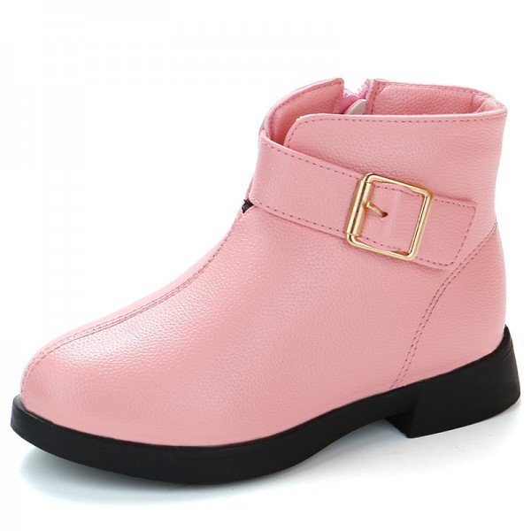 Girls' short boots foreign trade children's shoes autumn and winter 2018 new children's single boots Korean fashion