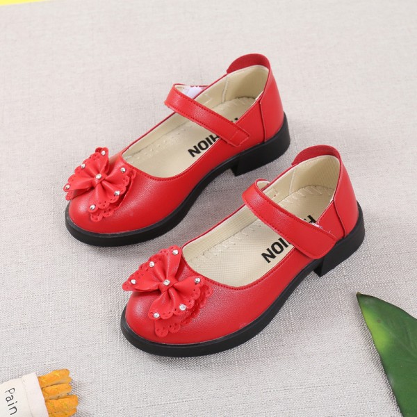 Girls' princess shoes spring and autumn 2020 new versatile Doudou shoes
