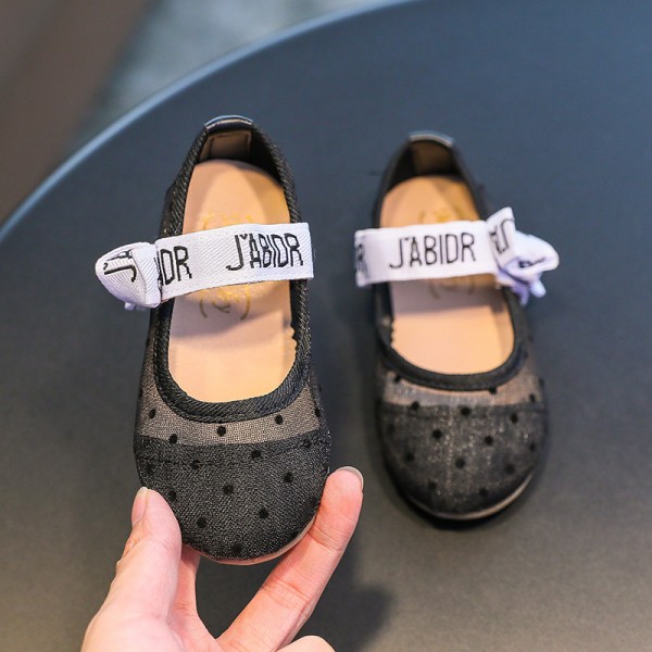 Girls' breathable princess shoes 2020 spring new children's leisure single shoes little girl's baby shoes middle and small children's shoes