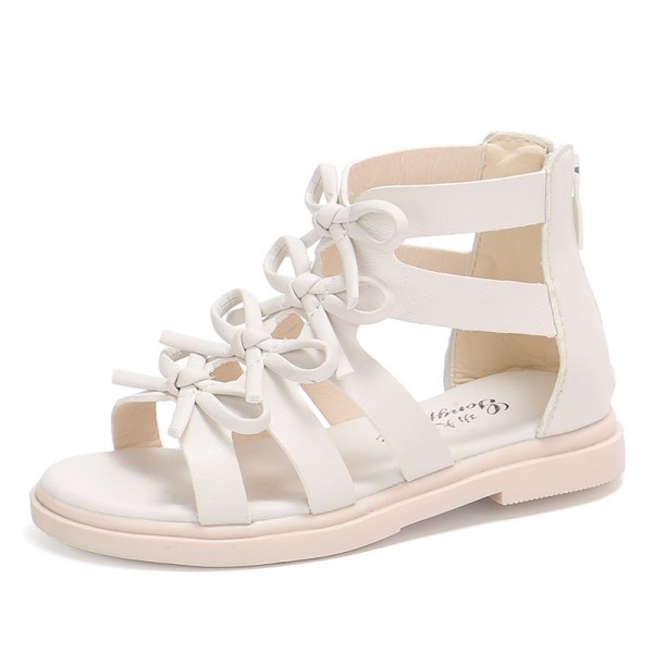 Girls' summer new children's sandals women's Roman shoes princess shoes girls' middle and big children's Korean summer soft soled shoes