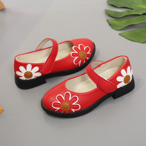 Princess shoes girl's single shoes spring and autumn 2020 new children's versatile Doudou shoes