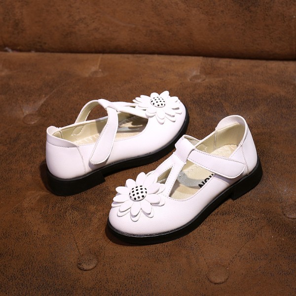 Foreign trade children's shoes princess shoes girl's single shoes spring and autumn 2020 new bean shoes children's shoes