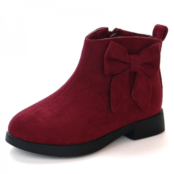 Foreign trade children's shoes autumn and winter 2019 new children's single boots Korean fashion girl's short boots