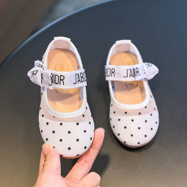 Girls' breathable princess shoes 2020 spring new children's leisure single shoes little girl's baby shoes middle and small children's shoes