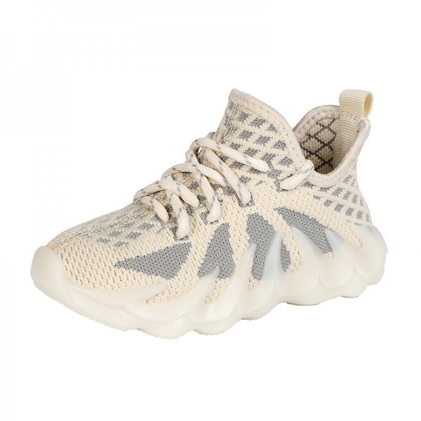 Girls' shoes spring 2021 single shoes children's mesh shoes breathable mesh sports shoes boys' coconut daddy shoes spring and Autumn