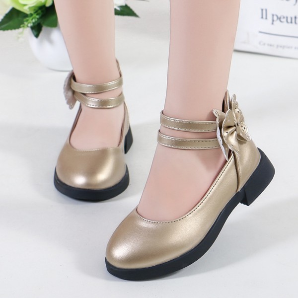 Foreign trade children's shoes 2020 autumn new Korean fashion girl's shoes children's princess shoes