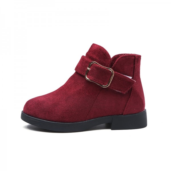 New children's short boots in winter of 2019