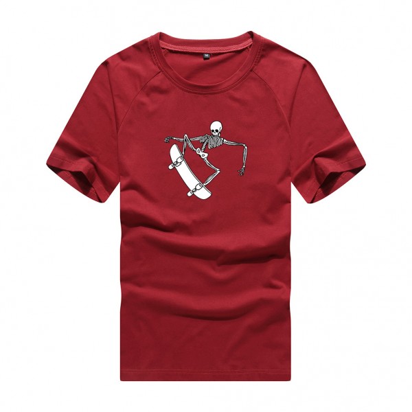DIY custom summer men's T-shirt custom short sleeve T-shirt sports men's printing to map custom factory wholesale