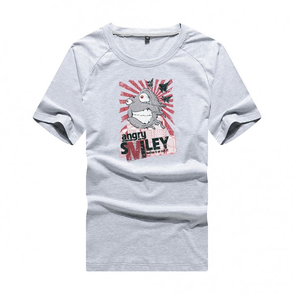 DIY custom summer men's T-shirt custom short sleeve T-shirt sports men's printing to map custom factory wholesale