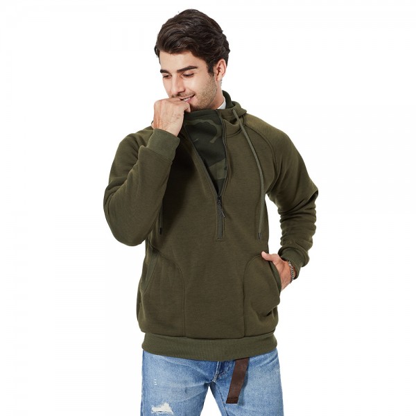 2020 new Stormtrooper multi color details camouflage Hooded Sweater zipper big pocket slim fit