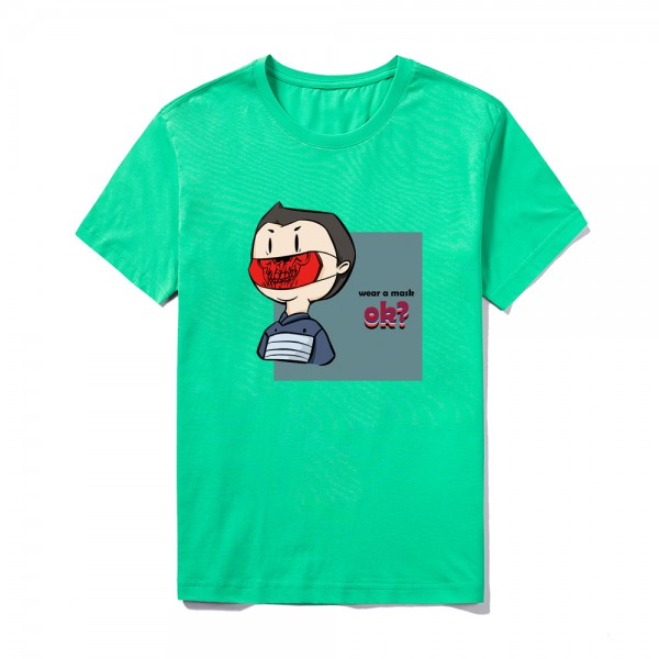 Cross border short sleeve men's 2021 new Hong Kong fashion brand t-shirt men's fashion summer half sleeve base shirt men's multi style