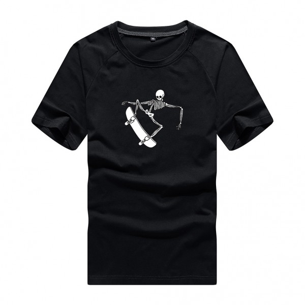 DIY custom summer men's T-shirt custom short sleeve T-shirt sports men's printing to map custom factory wholesale