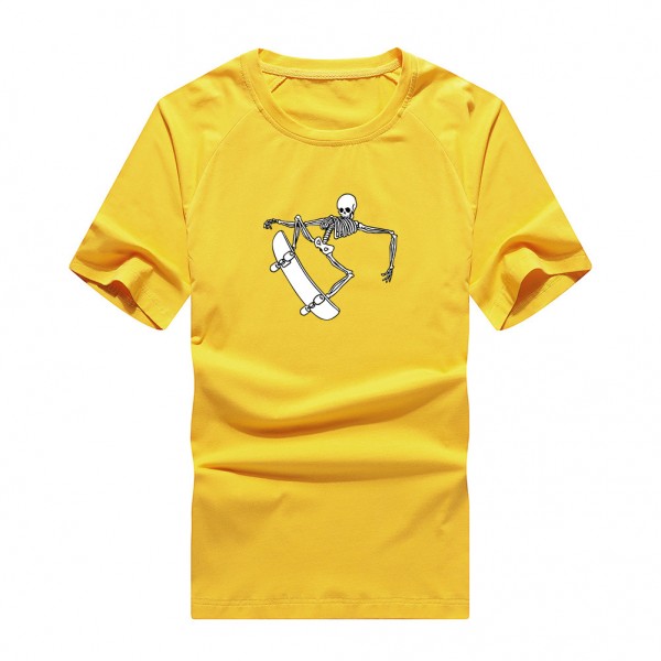 DIY custom summer men's T-shirt custom short sleeve T-shirt sports men's printing to map custom factory wholesale