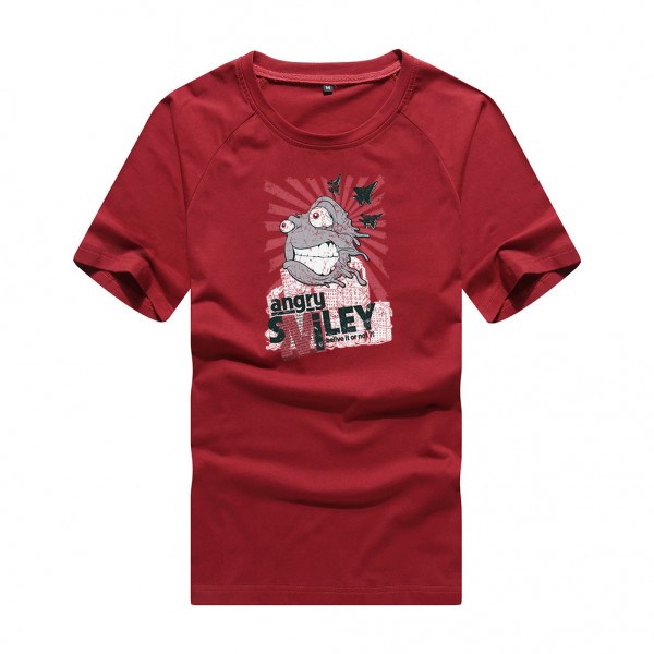 DIY custom summer men's T-shirt custom short sleeve T-shirt sports men's printing to map custom factory wholesale