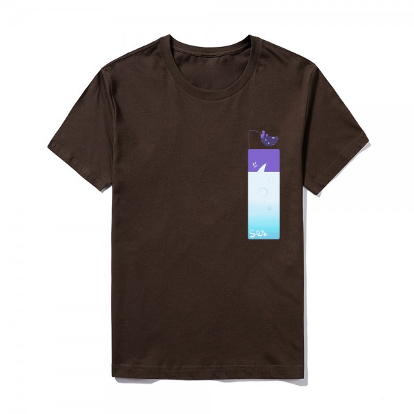 Cross border short sleeve men's 2021 new Hong Kong fashion brand t-shirt men's fashion summer half sleeve base shirt men's multi style
