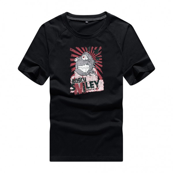 DIY custom summer men's T-shirt custom short sleeve T-shirt sports men's printing to map custom factory wholesale