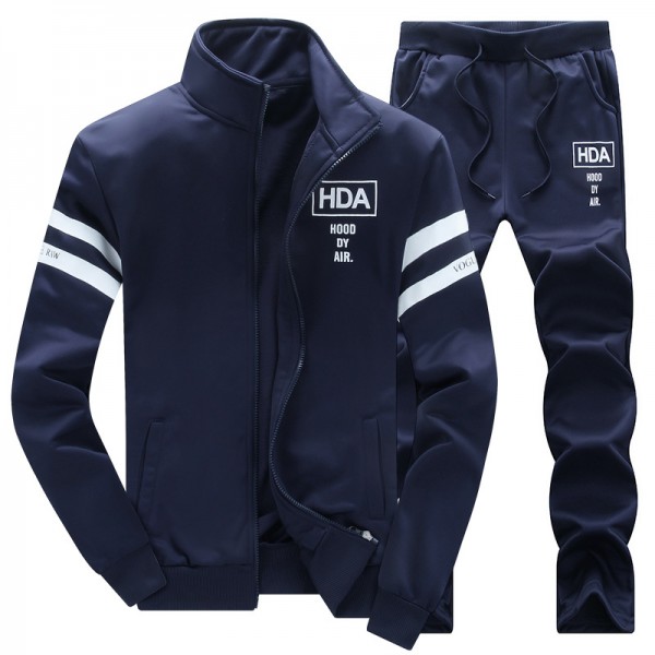 Fast selling suit men's sweater European size autumn and winter men's sports leisure fashion slim fit cardigan large size coat