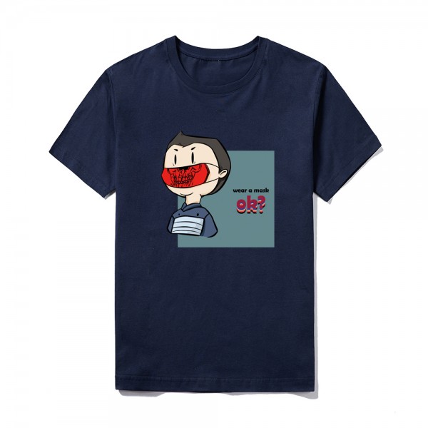 Cross border short sleeve men's 2021 new Hong Kong fashion brand t-shirt men's fashion summer half sleeve base shirt men's multi style