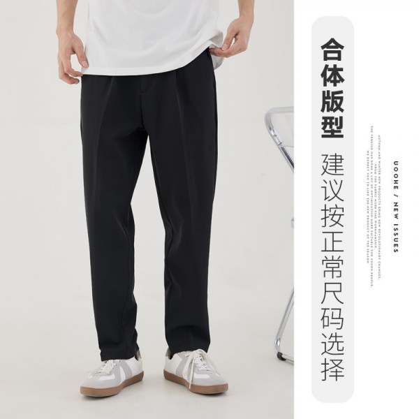 Pre sale men's wear urban business waist down casual trousers