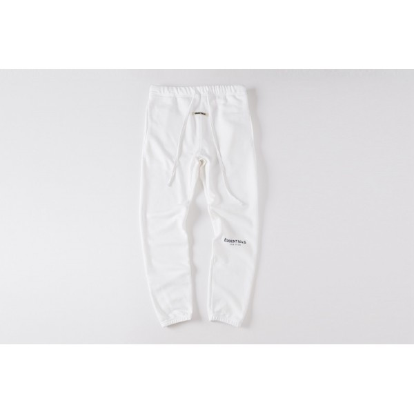 New fog style double thread essentials letter embroidery pants high street ins European and American Leggings men's fashion