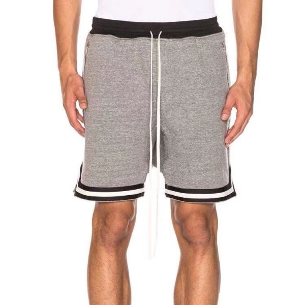Europe and the United States high street Kanye the same fearof godfog season 5 drop crotch split zipper drawstring shorts for men